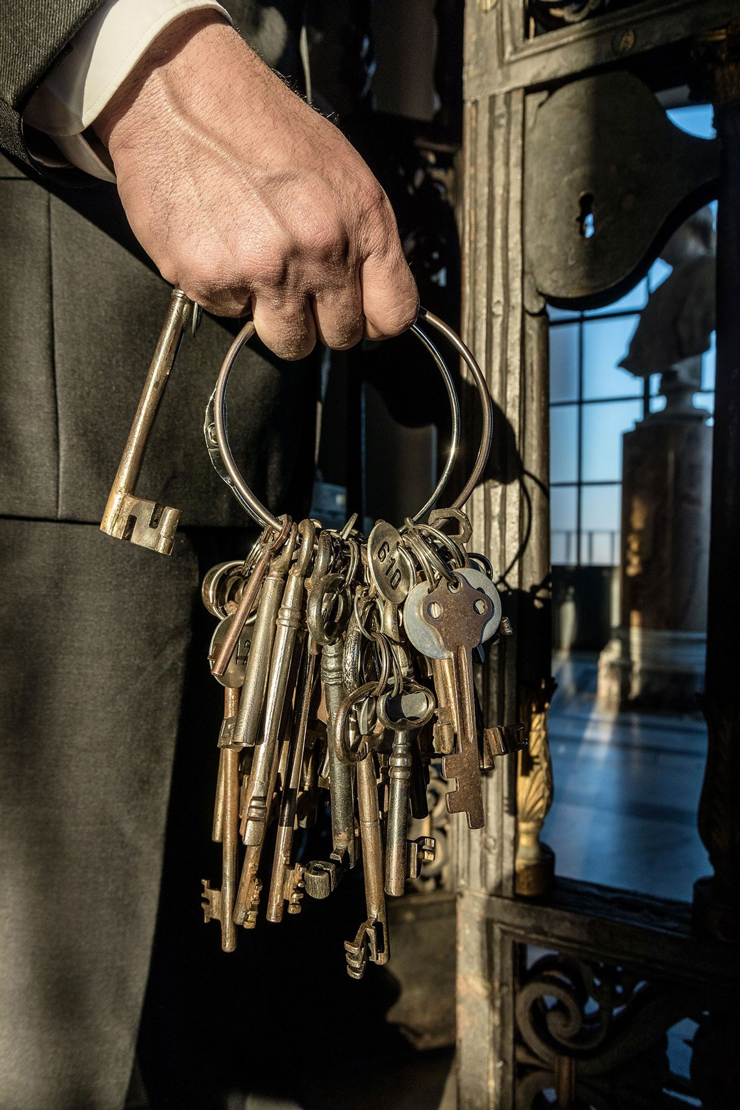 Trousseau de clef du clavigero en chef du Vatican, Rome © National Geographic / Alberto Bernasconi, Musei Vaticani