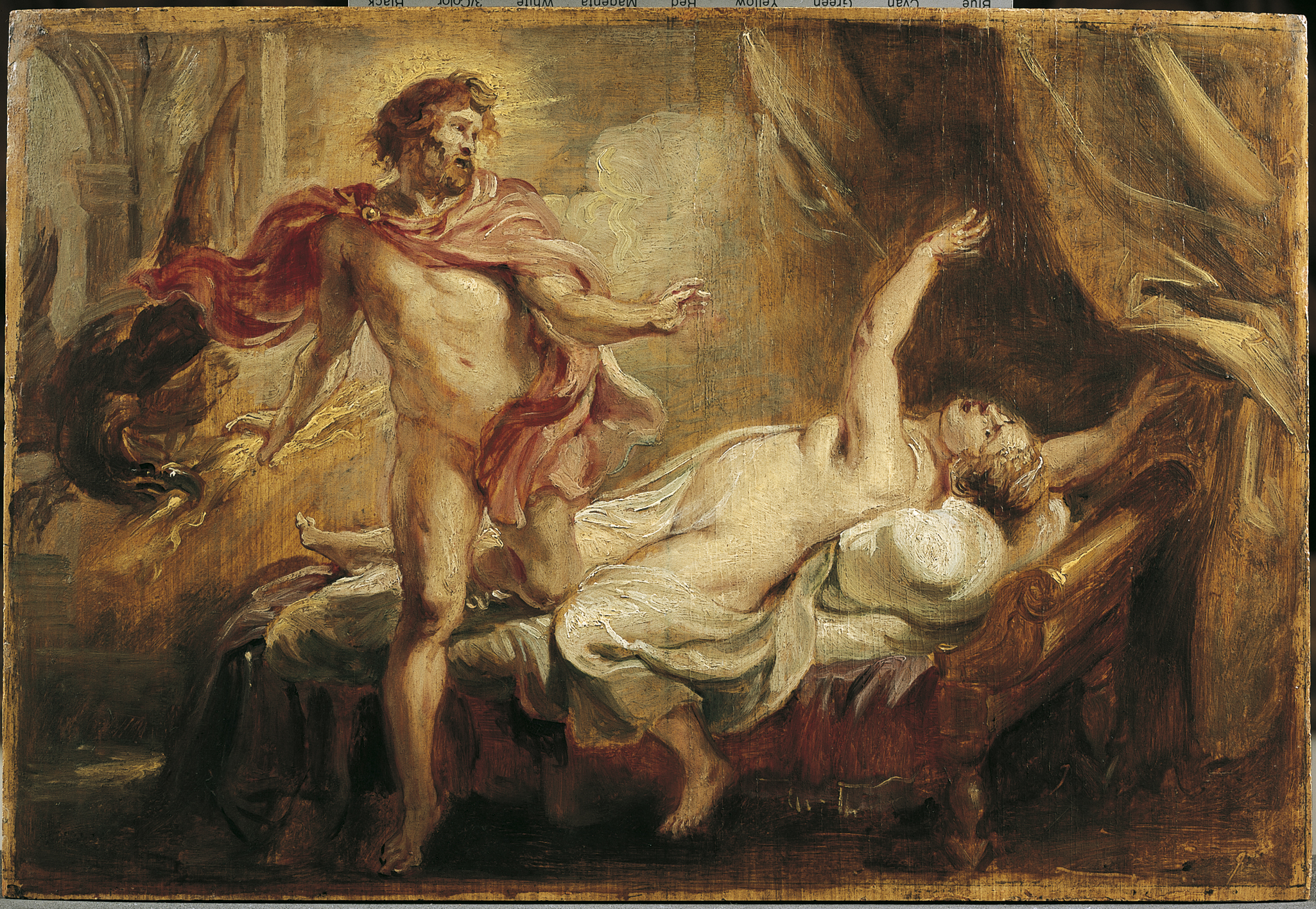 Rubens, Jupiter et Sémélé, huile sur bois Musées Royaux des Beaux Arts, Belgique © J. Geleyns - Art Photography