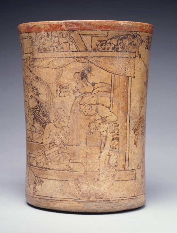 Vase de Princeton (670 – 750 après J.C) © Princeton University Art Museum, USA