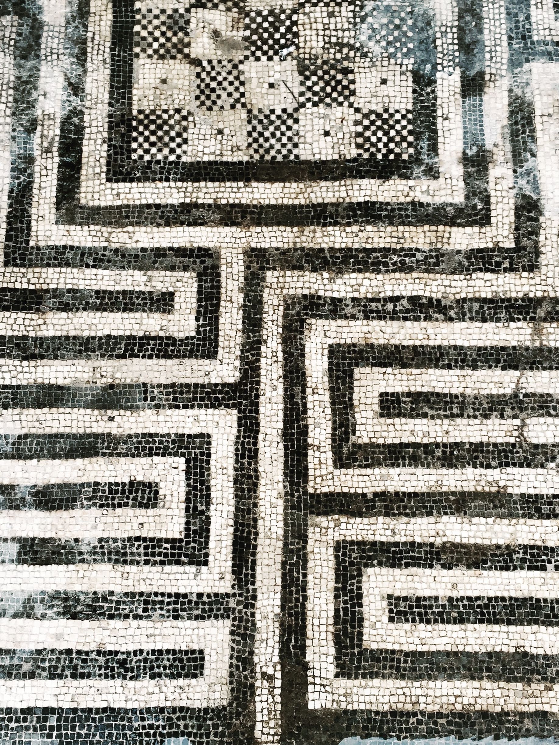 labyrinthe-pompei-mosaique