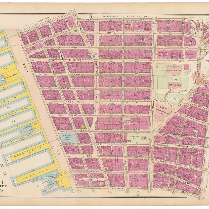 walter-bromley-manhattan-1908-carte-plan