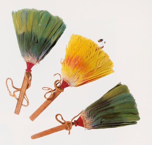 Les objets précolombiens en plumes d'Amazonie