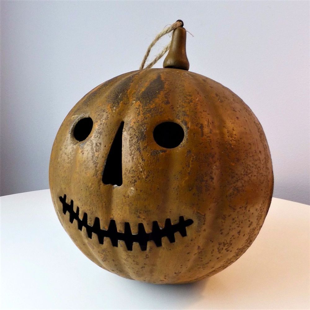 Lanterne Citrouille Halloween Rechargeable - Décoration Fête, Veilleuse Amusante, Cadeau