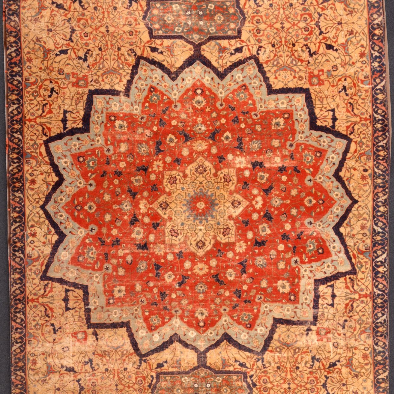 Tapis persan de Tabriz, circa 1511 - 1544 © Les Gobelins