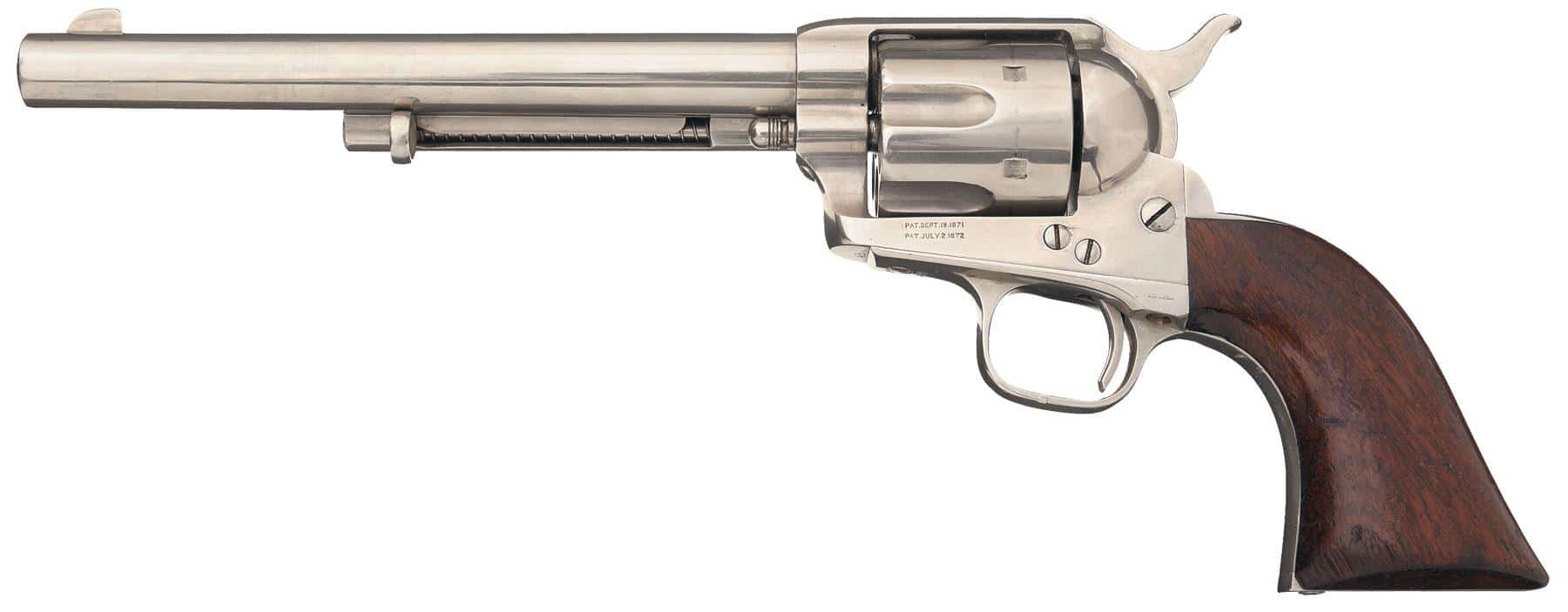 Revolver Colt Single Action Army, fabriqué en juillet 1873 © Rock Island Auction