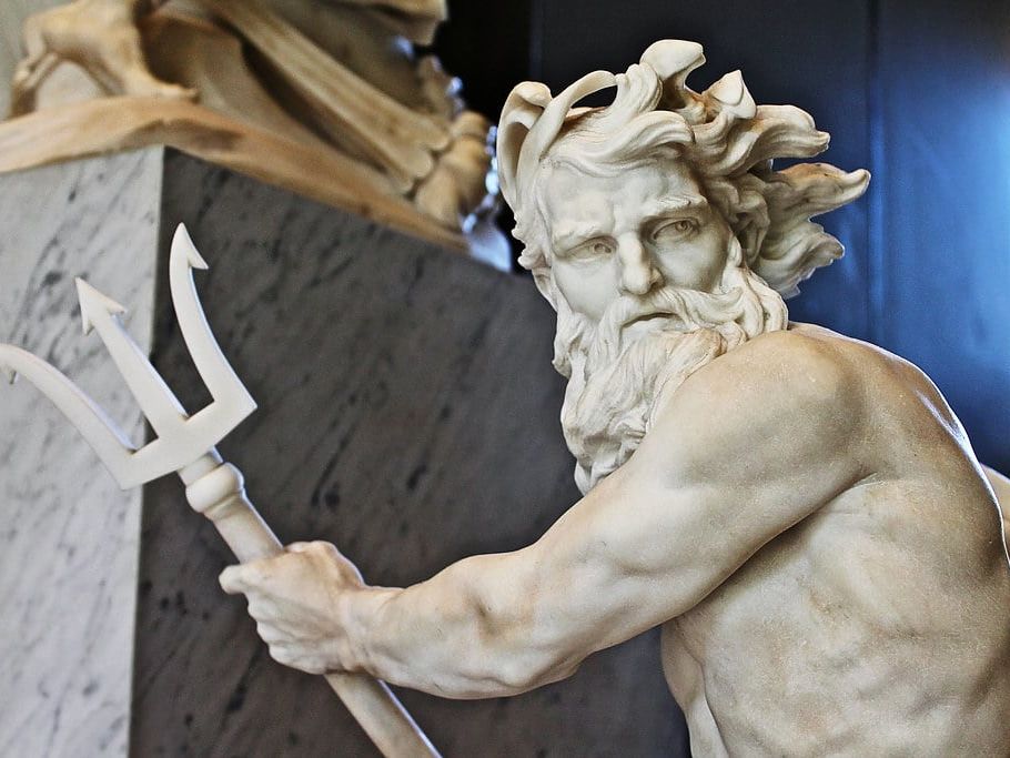 neptune-poseidon-histoire-attribut-trident-mythologie-grecque