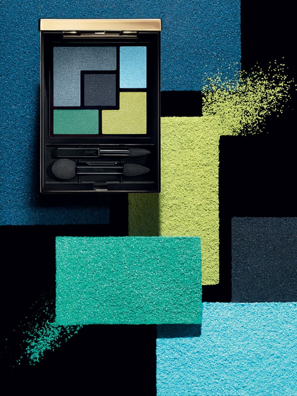 Palette de fards « Couture Palette » par Yves Saint Laurent, 2014 © Luxe en France