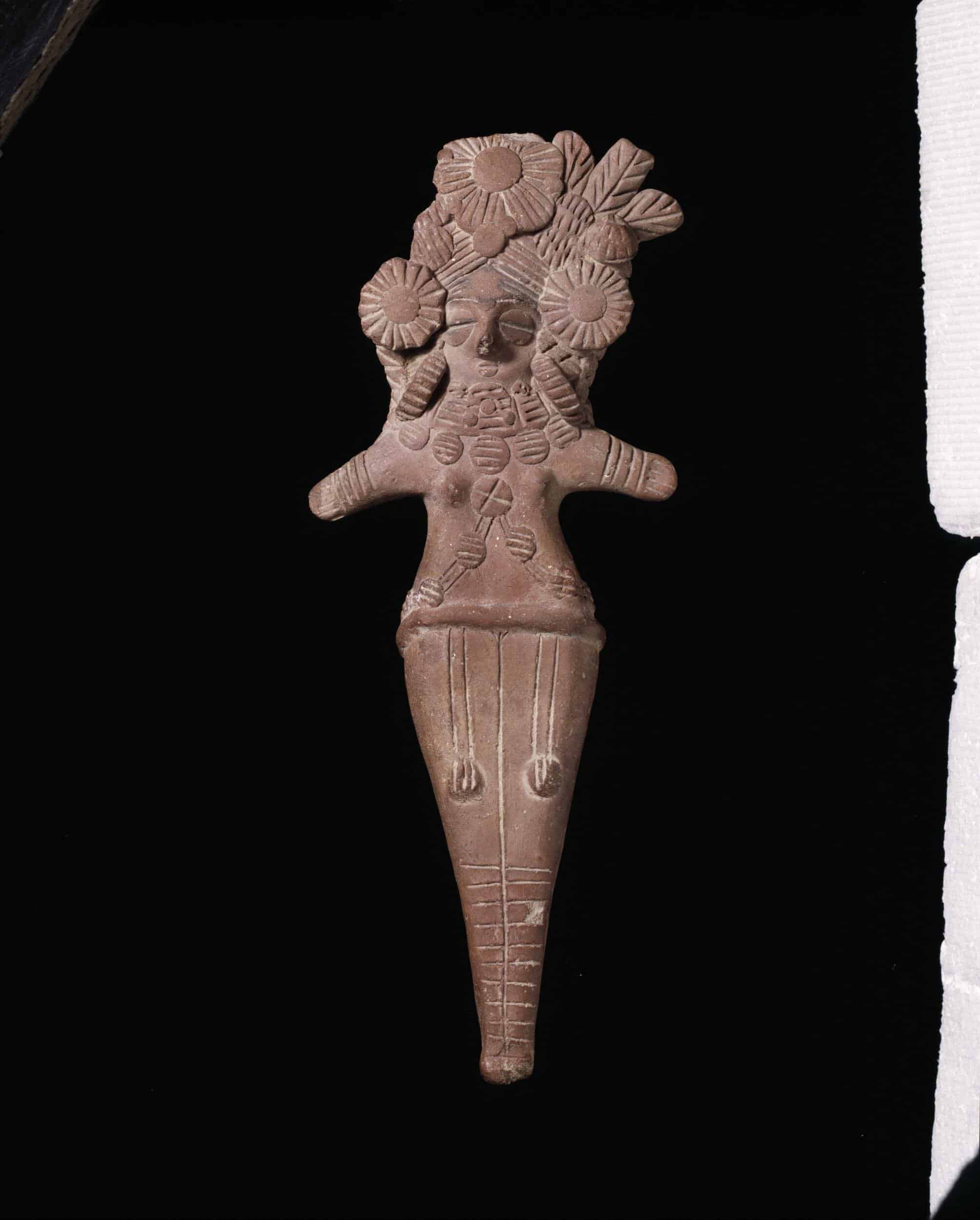 Divinité féminine ou déesse mère, Ier siècle avant ou Ier siècle de notre ère, Pakistan © The Trustees of the British Museum