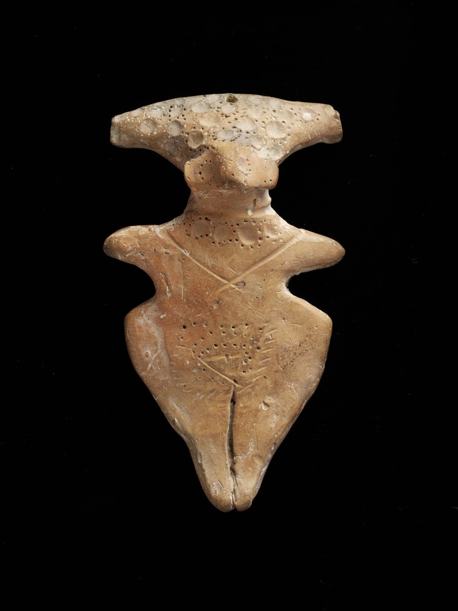 Figure de la Déesse Mère, terre cuite, IIe-Ve siècle avant notre ère, Gandhara © The Trustees of the British Museum