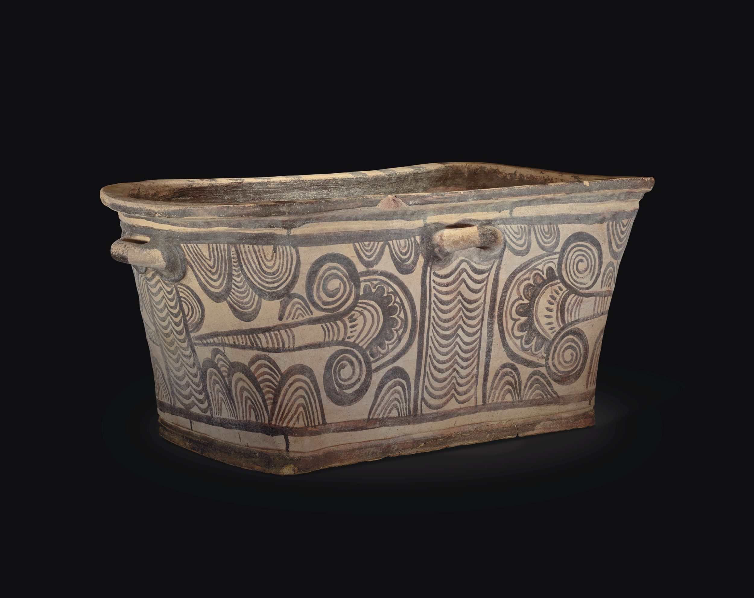 Baignoire larnax en poterie minoenne, fin Minoen IIIC, circa 1200 - 1100 avant notre ère © Christie’s